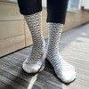 Mustaches and Glasses Argyle Pattern Socks (Men's Sizes Adult Large) from the Sock Panda - 2 of 4
