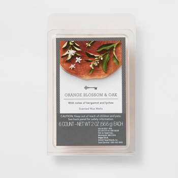6 Cube Melt Orange Blossom and Oak - Threshold™