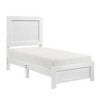 Twin Size Wooden Platform Bed with Headboard for Bedroom - 2 of 4