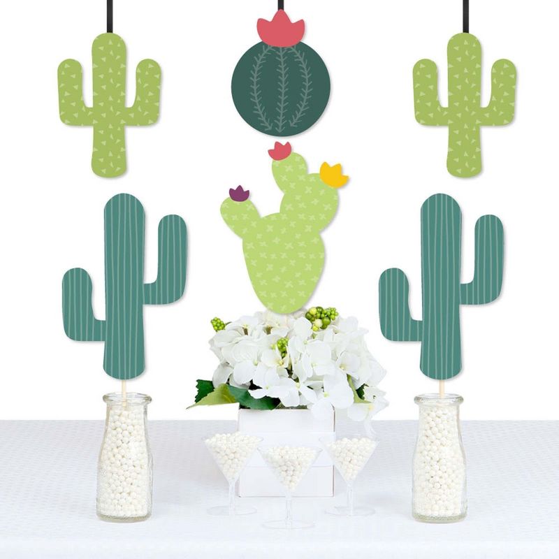 Big Dot of Happiness Prickly Cactus Party - Cactus Decorations DIY Fiesta Party Essentials - Set of 20, 1 of 8