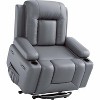 Power Lift Recliner Chair with Heat and Massage - Adjustable Chair, Faux PU, Ergonomic Back/Leg Support for Elderly & Mobility Needs - 2 of 4