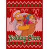 Men's The Simpsons Christmas Homer Holiday Cheer Sweater Print T-Shirt - 2 of 4