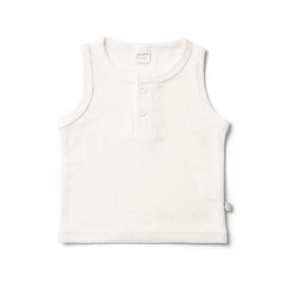 Goumi Toddler Organic Terry Tank Top