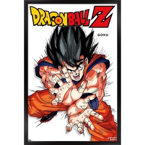 Trends International Dragon Ball Z - Goku Feature Series Framed Wall Poster Prints - 1 of 4