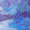 Purple And Navy Blue Abstract Washable Indoor Outdoor Area Rug - 4 of 4