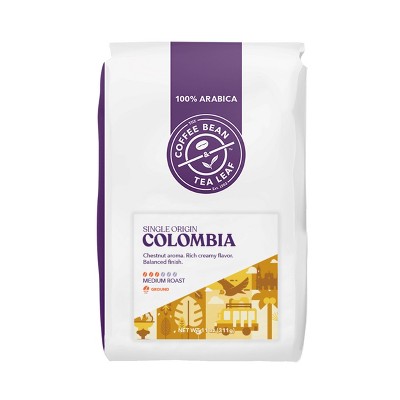 The Coffee Bean & Tea Leaf Colombian Medium Roast Ground Coffee – 11oz