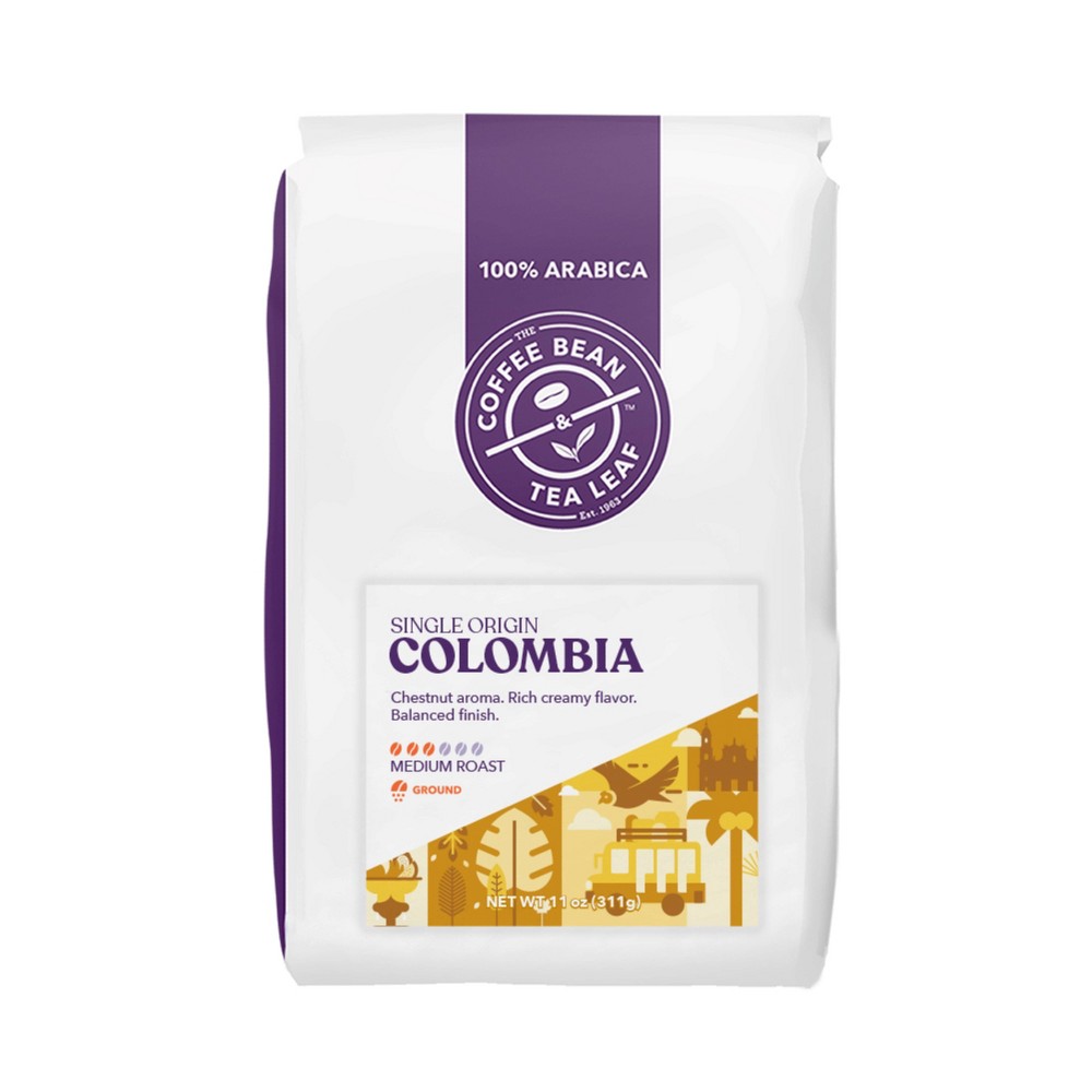 Photos - Coffee The  Bean & Tea Leaf Colombian Medium Roast Ground  – 11oz