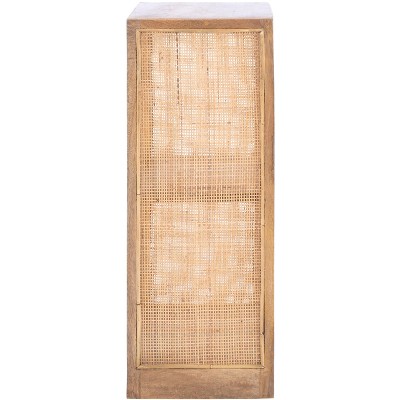 Phoenix Natural Mango Wood 2-Shelf Etagere