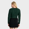 Women's Long Sleeve Bow Cardigan Sweater - A New Day™ - 2 of 3