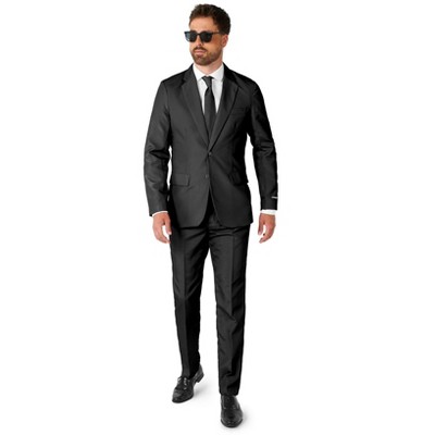 Suitmeister Men's One-color Suits - Solid Color Party Costume - Black ...