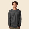 Dalix Astronaut Embroidered Cotton Classic Fit Long Sleeve Crewneck Tee Shirt Mens - image 2 of 4