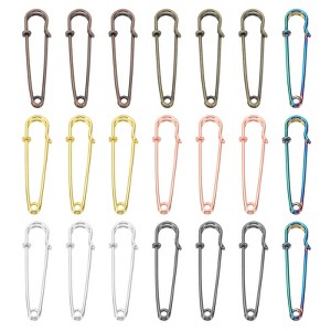 Unique Bargains Metal DIY Blankets Crafts Brooch Making Home Sewing Large Safety Pins - 1 of 4