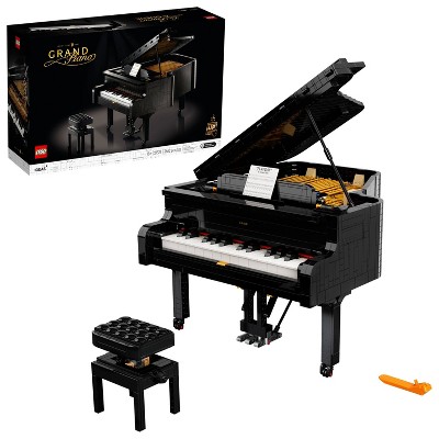 LEGO Ideas Grand Piano Creative Building Set for Adults, Build Your Own Playable Piano 21323