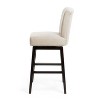 PAGED Bar Stools Set of 2, Modern Wooden Counter Height Bar Chair with Rattan Back and Cushion for Bar, Kitchen, Dining Room - 2 of 4