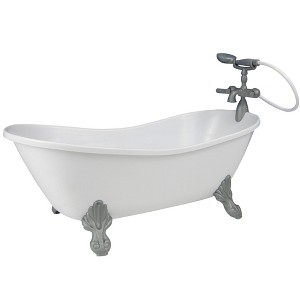 Sophia’s Classic Clawfoot Bathtub Pretend Furniture for 18" Doll - 1 of 4