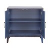 Treasure Trove Accents 2 Door Cabinet Levy Canyon Blue: Pine Surface, MDF Frame, No Assembly Required - 4 of 4