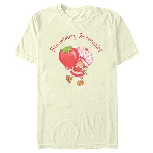 Men's Strawberry Shortcake Cartoon Berry Traveler T-Shirt - 1 of 4