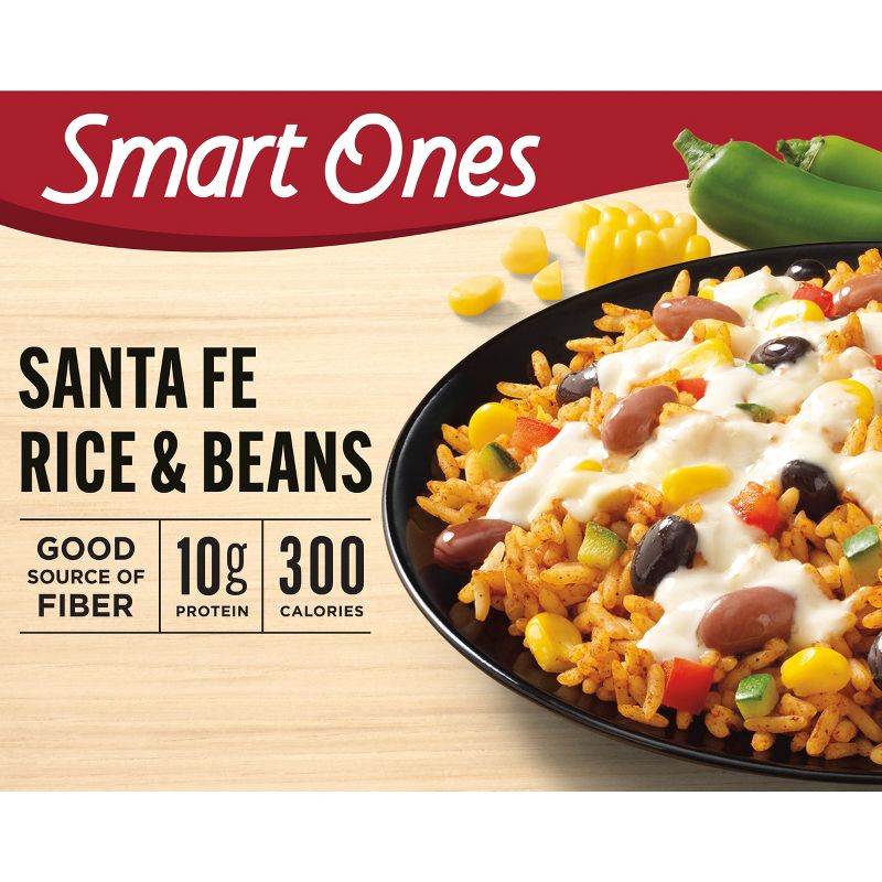 Smart Ones Classic Favorites Santa Fe Style Frozen Rice &#38; Beans - 9oz, 1 of 9