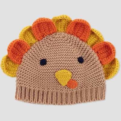 Baby Turkey Thanksgiving Hat - Just One You® made by carter's Brown