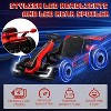 24V Electric Go Kart for Kids, with 2 * 150W Motors, Adjustable Seat, 8mph Speed, Led Lights, for Children Ages 6-15 - 2 of 4