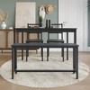 CasePiece 4 PCs Metal Dining Set - 2 of 4