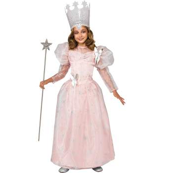 Rubies Girl's Wizard Of Oz Glinda The Good Witch Deluxe Costume