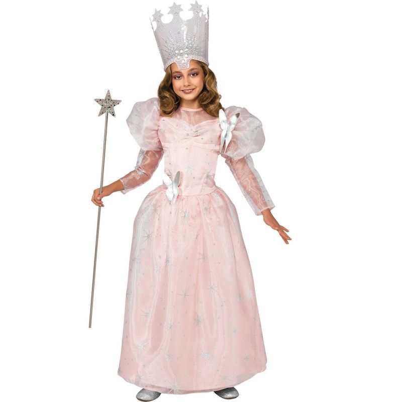 Rubies Girl's Wizard Of Oz Glinda The Good Witch Deluxe Costume, 1 of 3