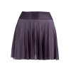 LECHERY Lustrous High-Waisted Skater Skirt - 2 of 4