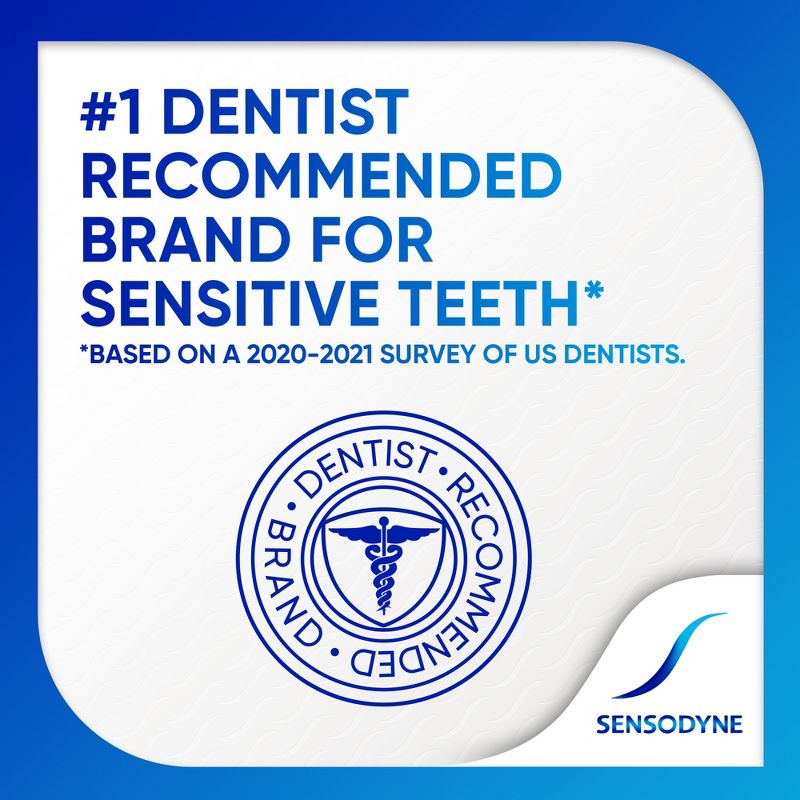Sensodyne Whitening Repair and Protect Toothpaste for Sensitive Teeth - 3.4oz, 4 of 11
