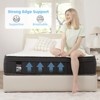 ELJGET 10" Hybrid Mattress in a Box, Gel Memory Foam Mattress, Medium-Firm & Fits Any Bed Frame - 3 of 4