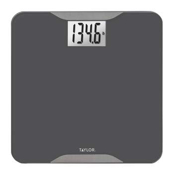 Taylor Glass Bathroom Scale - Clear, 1 ct - Kroger