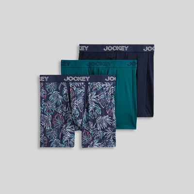 Jockey Generation™ Men's No Chafe Pouch Microfiber Boxer Briefs 3pk