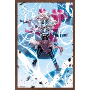 Trends International Marvel Comics - Thor - Mighty Thor #704 Framed Wall Poster Prints - 1 of 4
