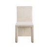 Meridian Furniture,Benson Microsuede Corduroy Fabric Dining Chair, Set of 2 - 2 of 4