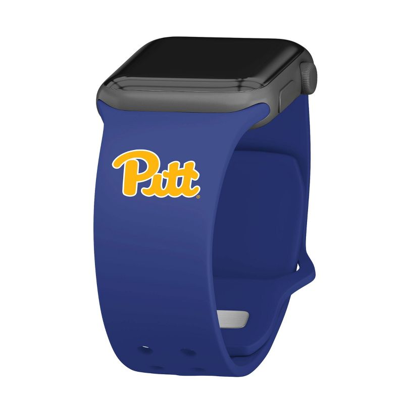 NCAA Pittsburgh Panthers Silicone Apple Watch Band , 1 of 5