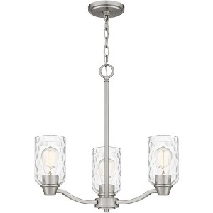Quoizel Lighting Acacia 3 - Light Chandelier in  Brushed Nickel - 1 of 4