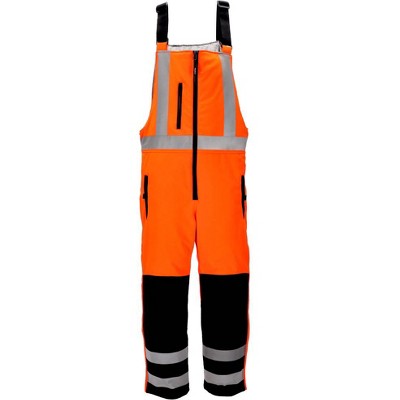 Refrigiwear High Visibility Hi Vis Insulated Waterproof Comfort Stretch  Ansi Class E Work Pants (lime, X-large) : Target