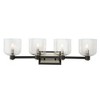 Artcraft Lighting Lyndon 4 - Light Vanity in  Black/Brushed Nickel - 3 of 4