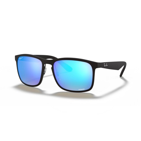 Ray ban blue mirror polarized on sale