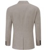 Men's Casual Sport Coat Lightweight Linen Blazer One Button Business Suit Jackets Stylish Daily Suits - 3 of 4