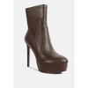 Rossetti Stretch Pu High Heel Ankle Boots Women - 2 of 4