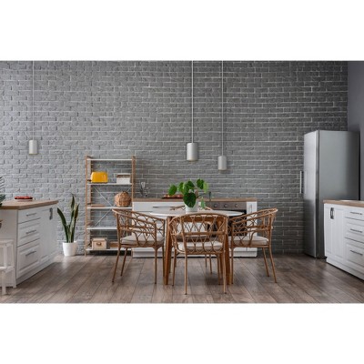 Matte Black Modern Drum Pendant Light for Indoor/Outdoor Use