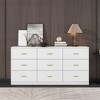 NicBex Dresser for Bedroom,Wide Chest of Drawers with Golden Handles,Storage Dressers for Bedroom - 2 of 4