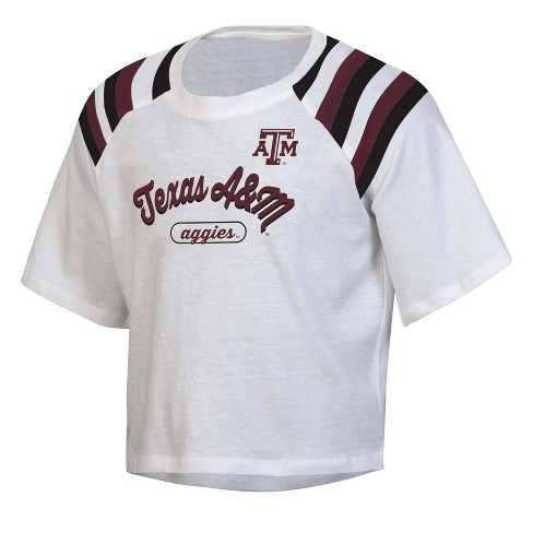 Aggies Sparkle Baseball Jersey XS / White