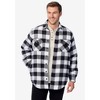 KingSize Fleece High Pile Fleece Shirt Jacket - 3 of 4