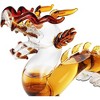 The Wine Savant Dragon Design Whiskey & Wine Decanter, Beautiful Home Decor, & a Stylish Home Bar Addition - 600 ml - 3 of 4