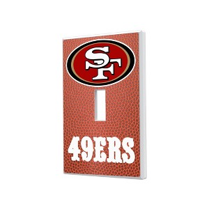 NFL NFC Teams Football Hidden-Screw Light Switch Plate for Single Toggle - 1 of 4