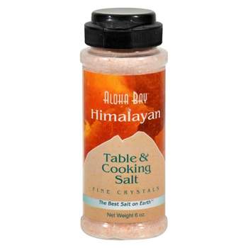 Aloha Bay Himalayan Table And Cooking Salt Fine Crystals - 6 oz