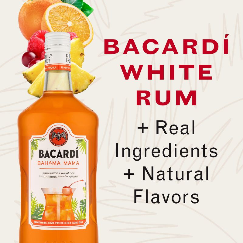 Bacardi Party Drinks Bahama Mama Cocktail - 1.75L Bottle, 4 of 8