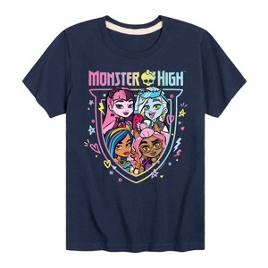Boys' - Monster High - Toddler And Youth Short Sleeve Graphic T-Shirt Short Sleeve Graphic T-Shirt - 1 of 4